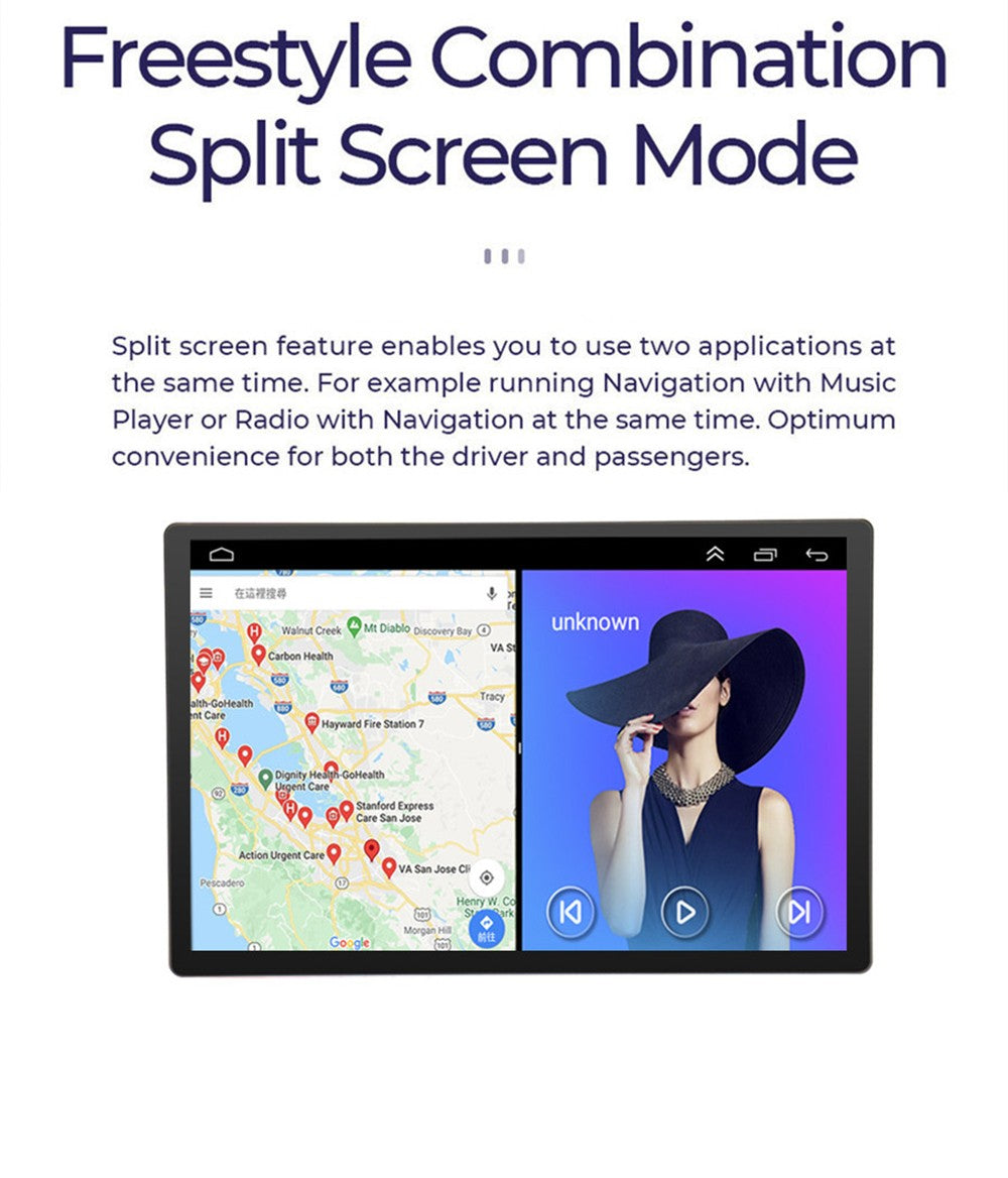 13.3Android 13 Support Carplay 64GB Car Radio GPS for Mercedes-Benz Sprinter