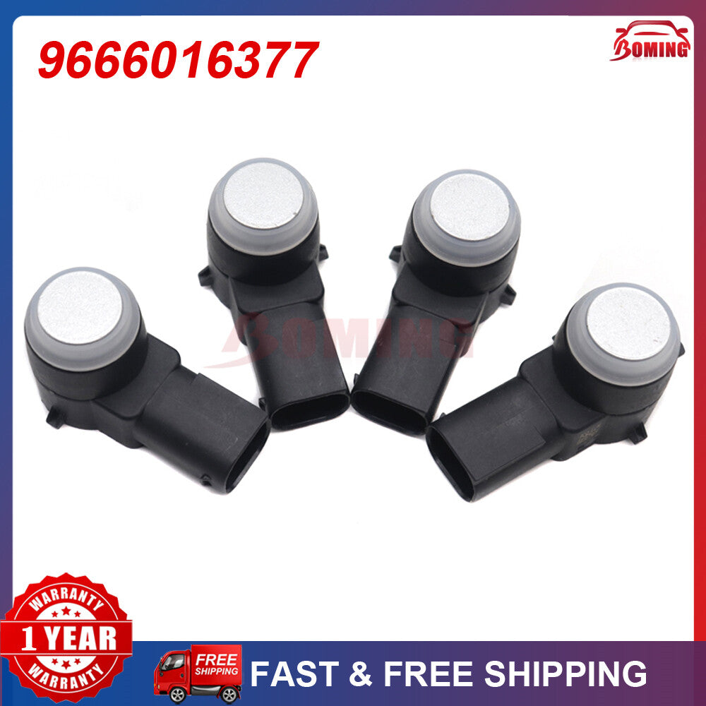 4pcs 9666016377 for Citroen C4 C5 C6 DS3 for Peugeot 308 407 RCZ PDC Parking Sensor