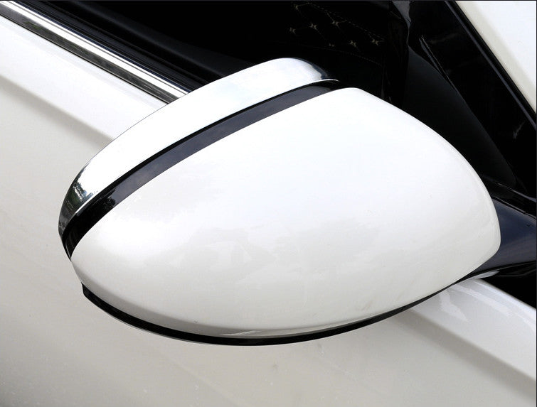 for Nissan Altima 2019-22 ABS Chrome Rearview Mirror Rain Eyebrow Cover Trim 2X