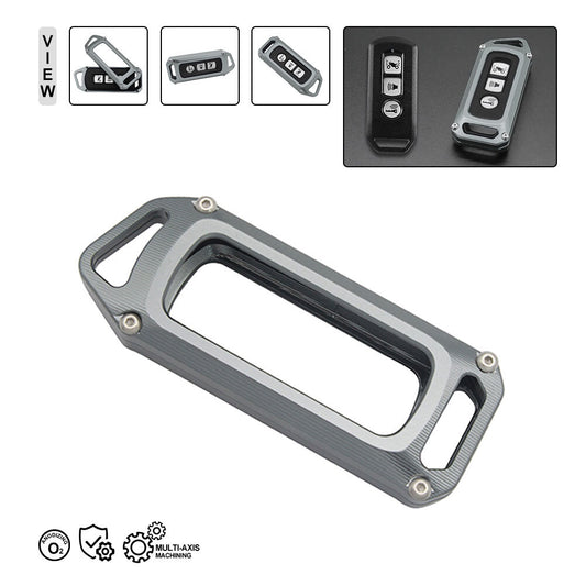 Gray Flip Remote Key Shell Cover Case Fob Bag for Honda X-ADV750 2017-2023 Q