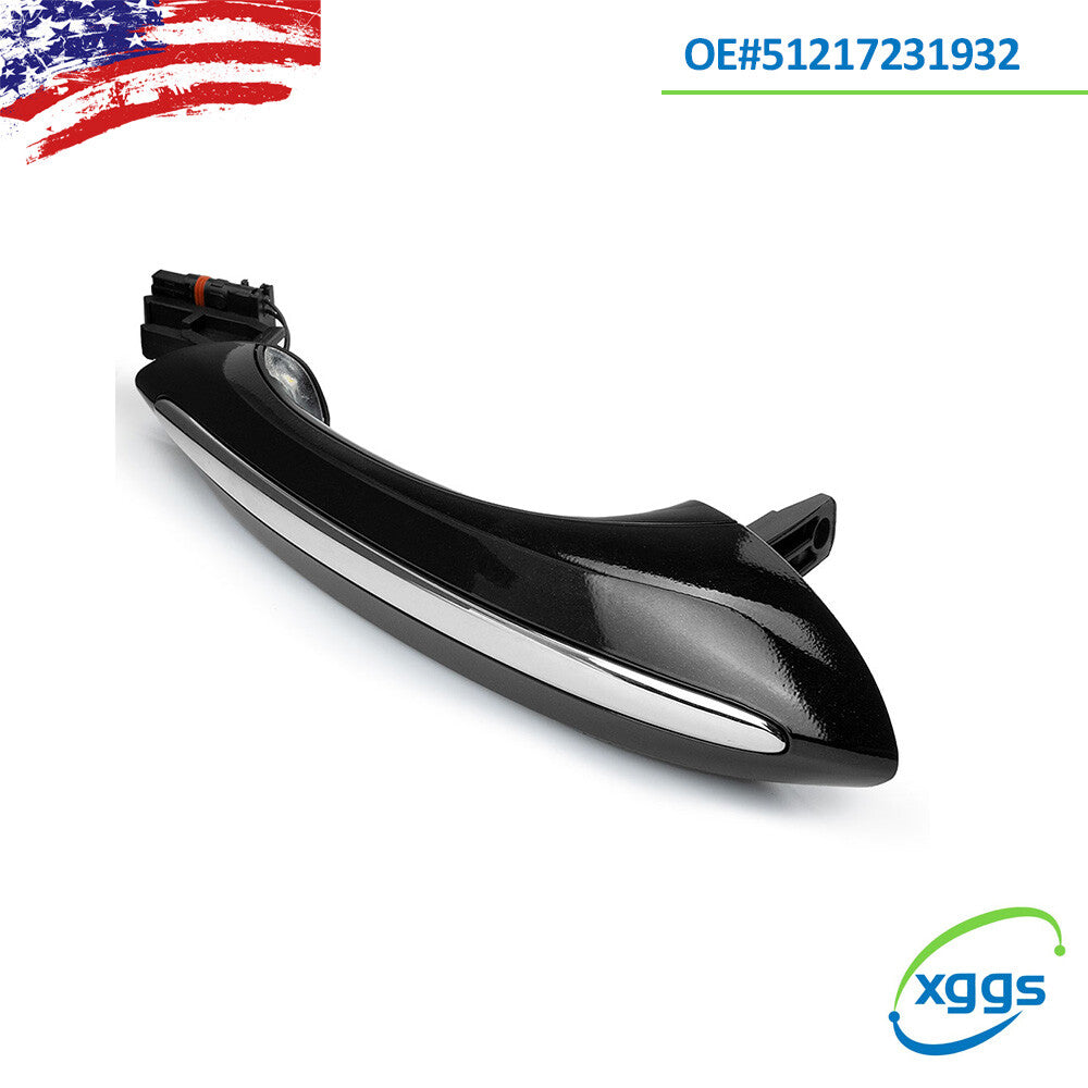 Front Rhight Black Exterior Door Handle 51217231931 Fit for BMW F02 F03 F12 F13