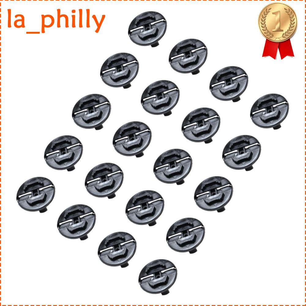 20X Headlight Fastener Clips Black Replacement For E300 E320 E420 E500 W124 Q