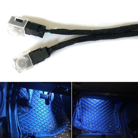 LED 4 Foot Decorative Light Atmosphere Lamp Lights Ice blue 12V for Honda v