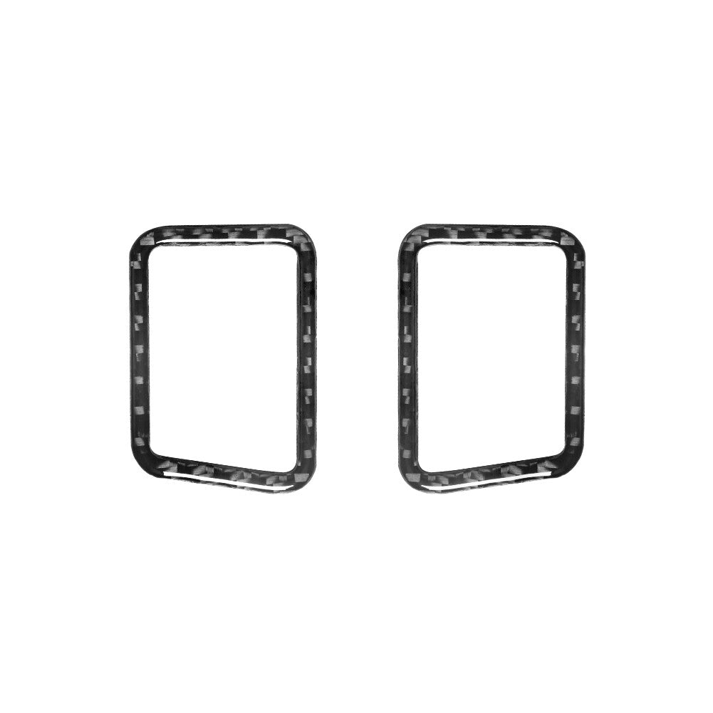 2x Carbon Fiber Speaker Rear Door Panel for BMW M5 E39 1998-2003