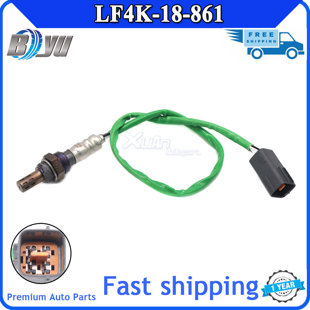 New rear O2 oxygen sensor LF4K-18-861 for Mazda 5, 6, MZR 1.8L, 2.0L, and 2.3L models (2005-2013). v