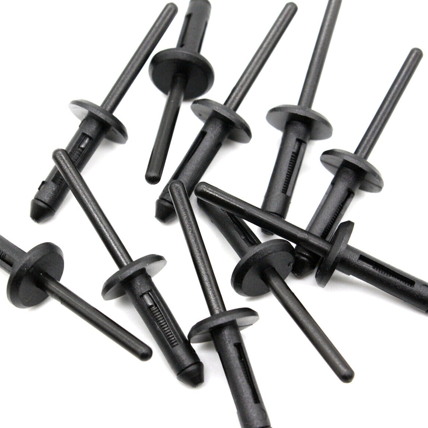 30 Nylon Blind Rivets 3/16 (5mm) Hole Retainer Fastener For GM for VW for Chrysler for Ford