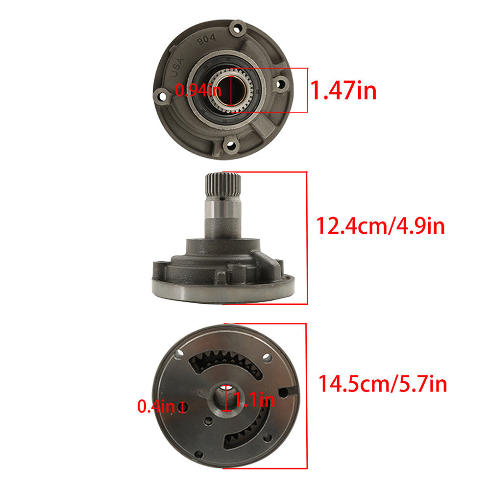 Transmission pump suitable for Case 580C/D/E/K, 580C, 580D, 580E, 580F, 580G, 580K L30488- n