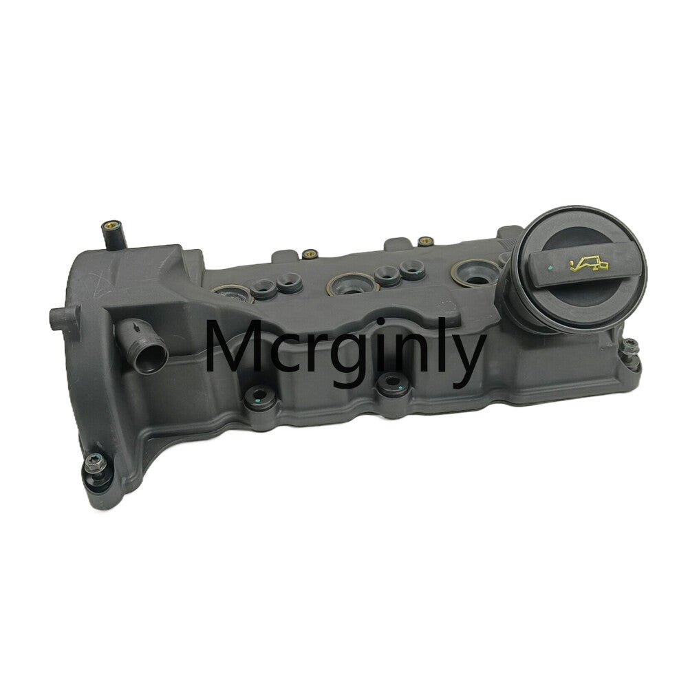 3.0T engine valve cover with gasket and cap suitable for Audi A5, A6, A7, Q5, Q8, and Touareg. n
