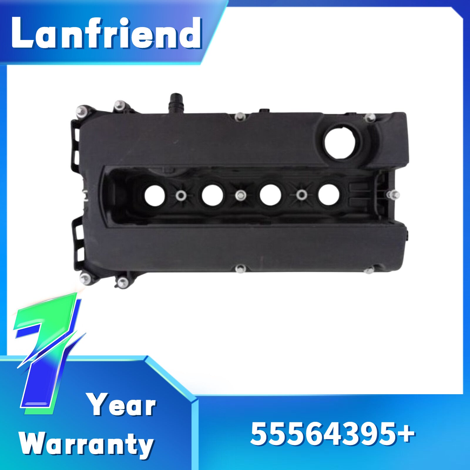 55564395 Engine Valve Cover W/ScrewsCoverGasket Fit for Chevrolet for Cruze Sonic 1.8L