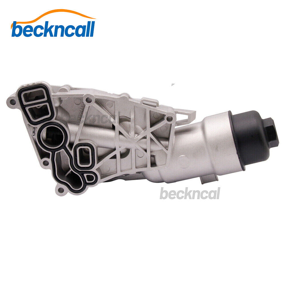 Upgrade Aluminum Engine Oil Cooler Filter Housing Assembly for 14-19 for Mini Cooper
