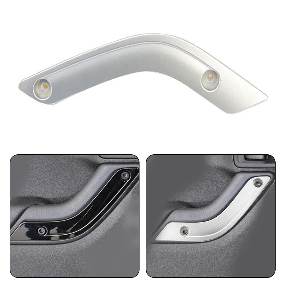 Left Side Interior Door Grab Handle Insert Cover for Jeep for Wrangler JK 2011-2018