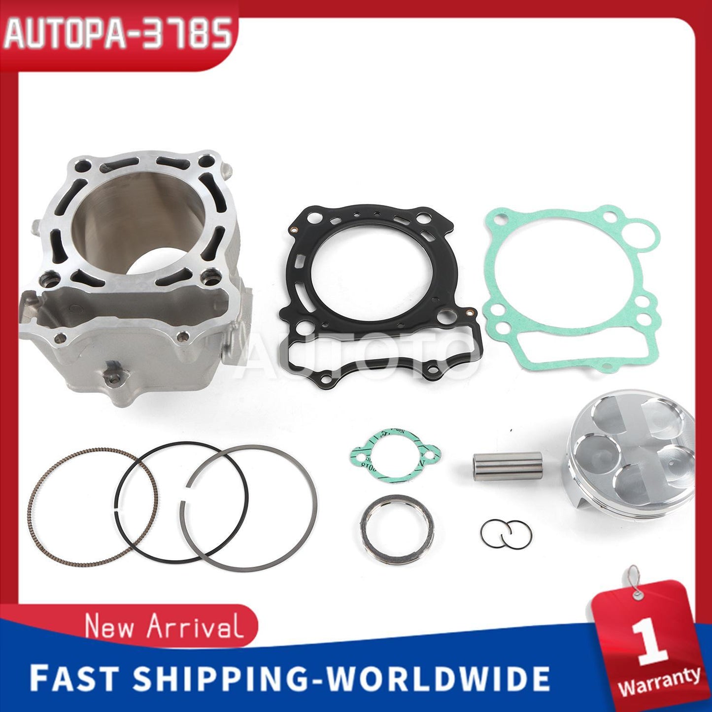 for Yamaha YZ250F WR250F 2001-2013 Cylinder Piston Rings Top End Gaskets Kit NEW