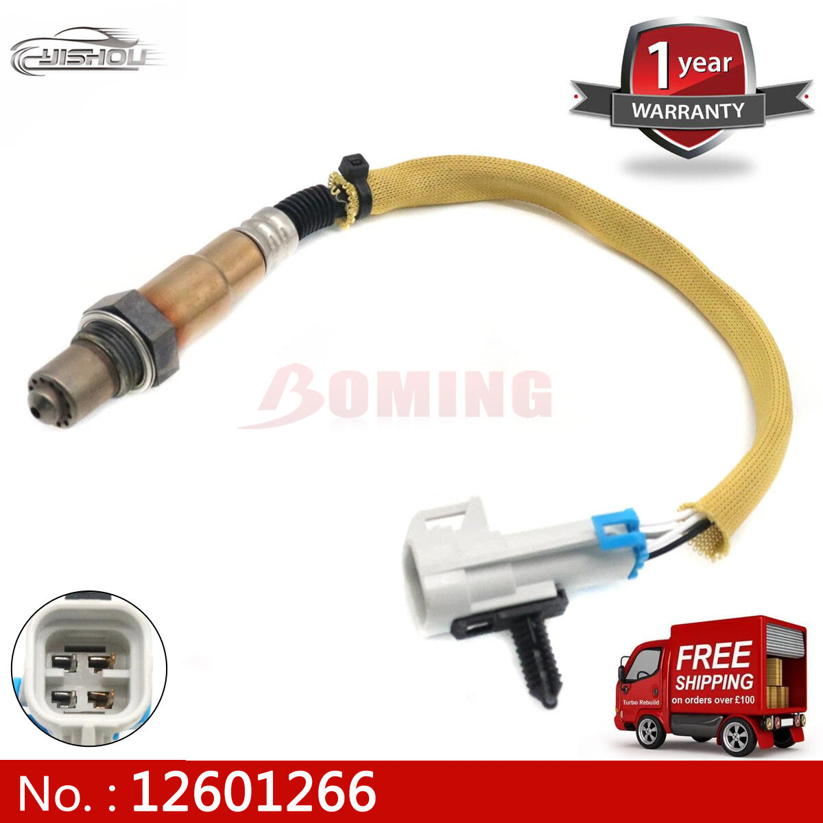 12601266 Suitable for Cadillac CTS STS for Chevrolet Camaro downstream left oxygen sensor