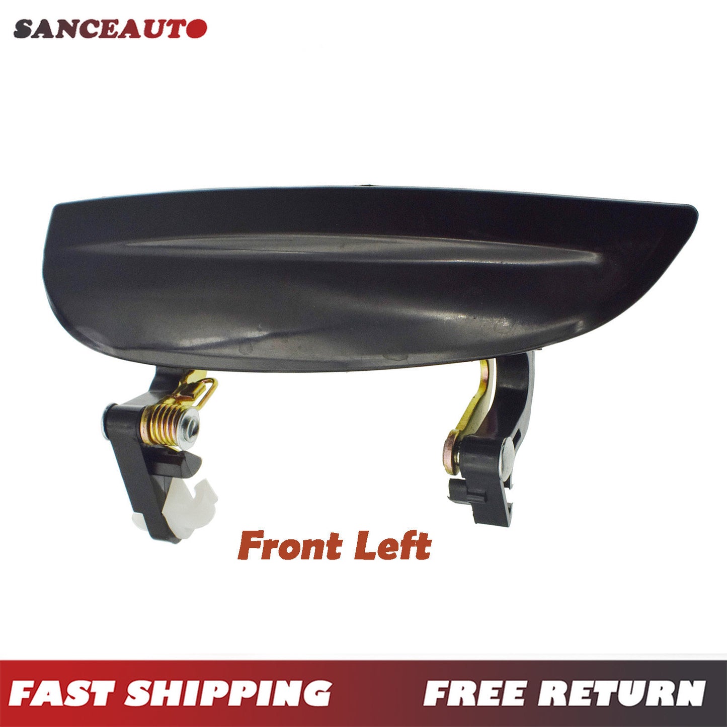 The front left drive-side exterior door handle is suitable for Kia Rio 1.6L 2003-2005. n
