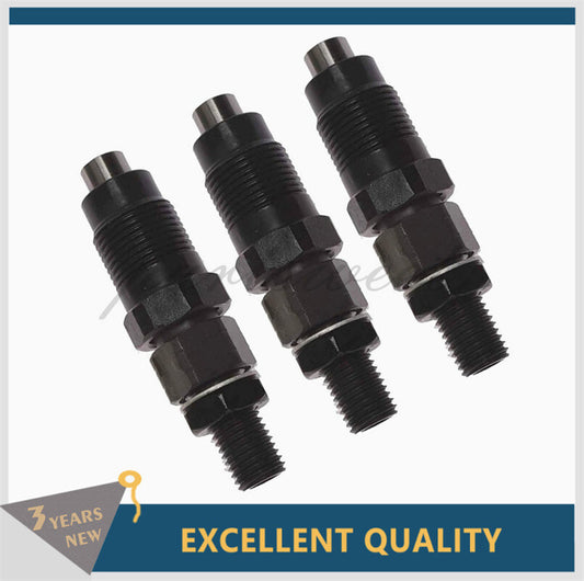 3pc Fuel Injector For Kubota V1505 V1505-T Engine Bobcat 428 S70 E25 463 6672405