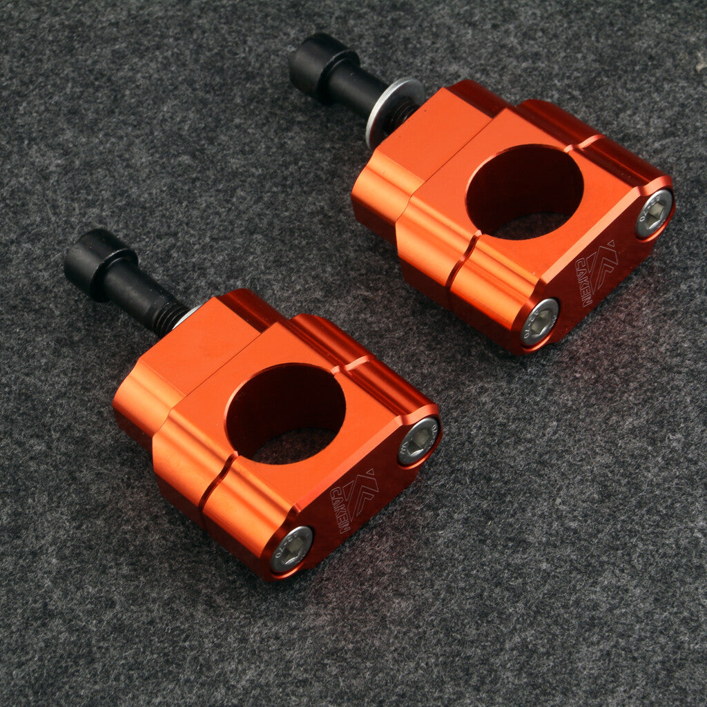 CNC Motorcycle Fat Bar Risers Mount Clamp Adaptor 28mm HandleBar for Kawasaki