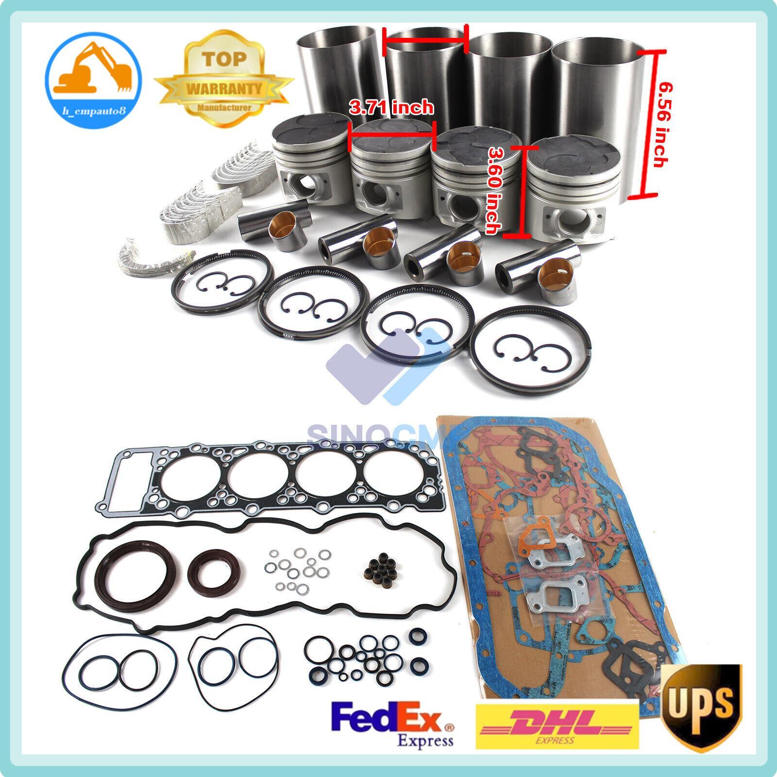 Engine Rebuild Kit 4M40 4M40D+4M40TD for Mitsubishi 307B Sumitomo SH60 Excavator