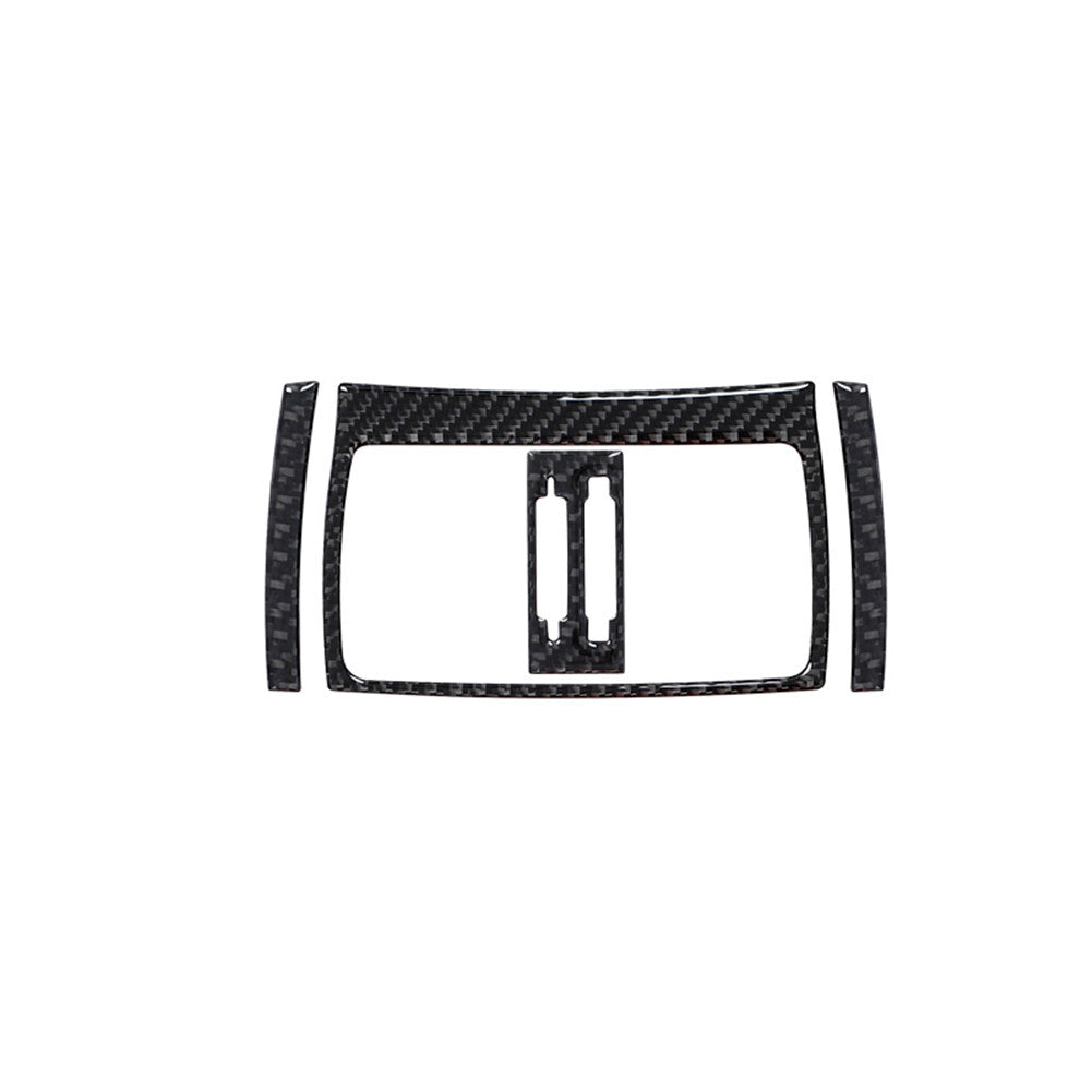2Pcs Carbon Fiber Passenger Dashboard Cover Trim For Ranger 2019-2022 v