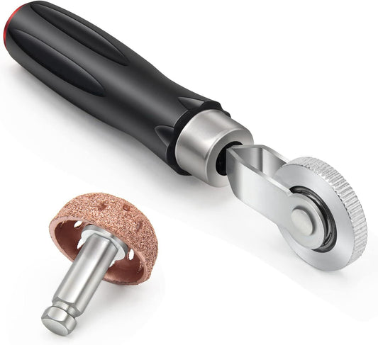 Tire patching rollers, tungsten buffer wheels, tire repair tools, tire patching rollers