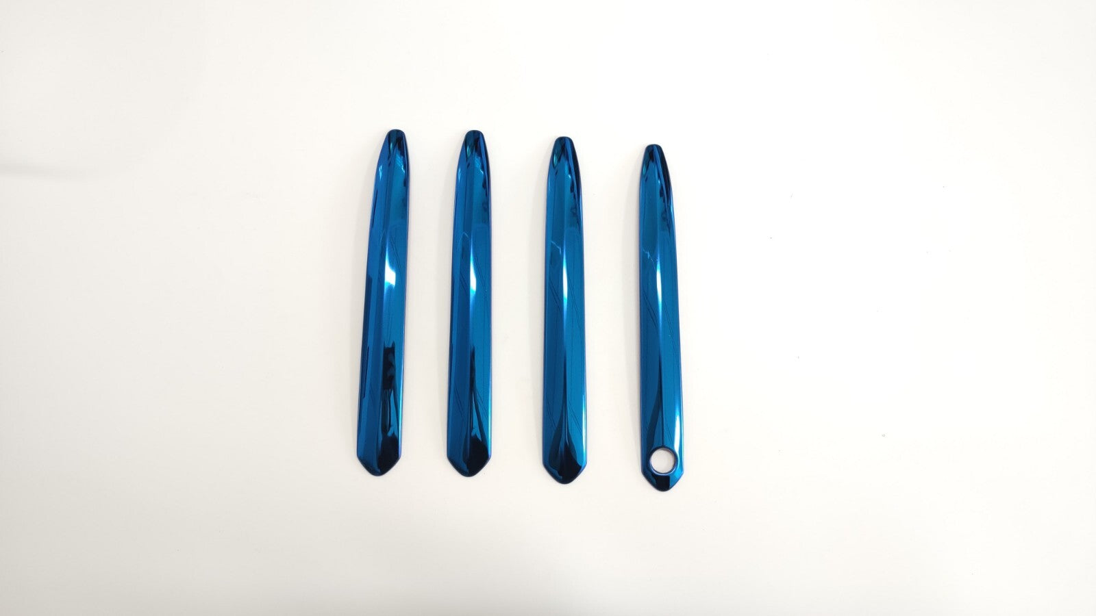 Blue Door Handle Cover With for Smart Hole for Toyota RAV4 2019-23 Car Accessories
