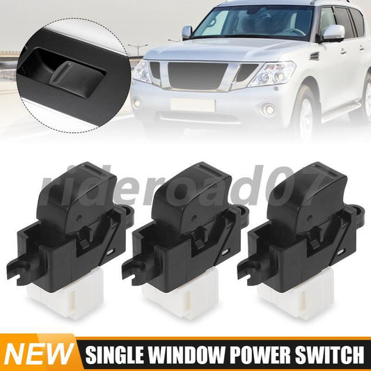 3PCS Electric Power Window Switch 25411-0V00A for NISSAN PATROL GU Y61 1997-2012