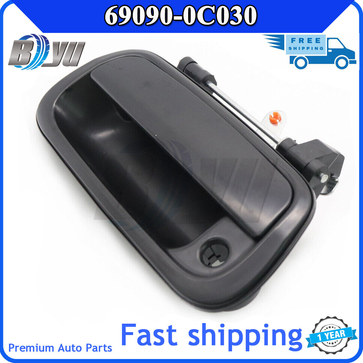 Tailgate handle texture 690-0C030, suitable for 2000-2006 for Toyota Tundra pickup trucks. Q