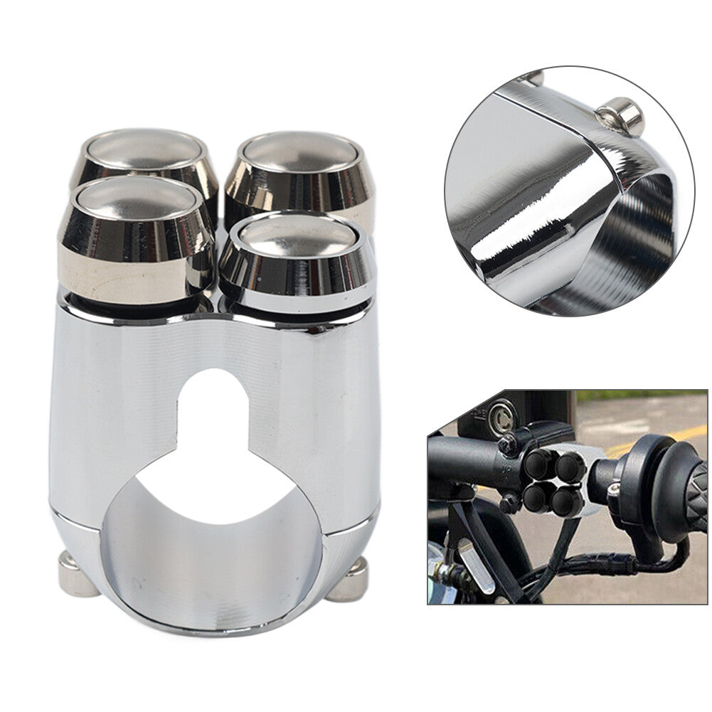 1 Handlebar Horn Turn Signal Light Control Switch Motorcycle for Harley Bobber