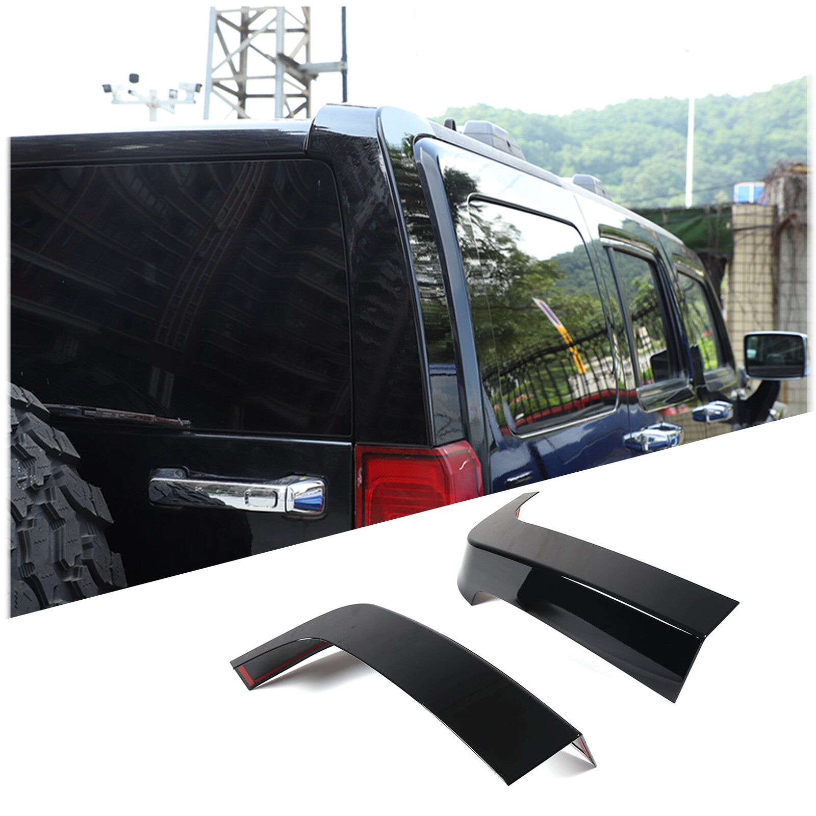 ABS Matte Black Dashboard Button Frame Trim Protective Cover for Corvette C6 2005 - 2013- v