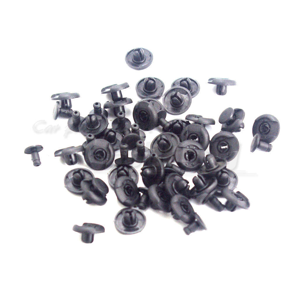 30x Fender Splash Shield Push Rivet Fastener Retainer Pin Clips for Toyota for Mazda Q