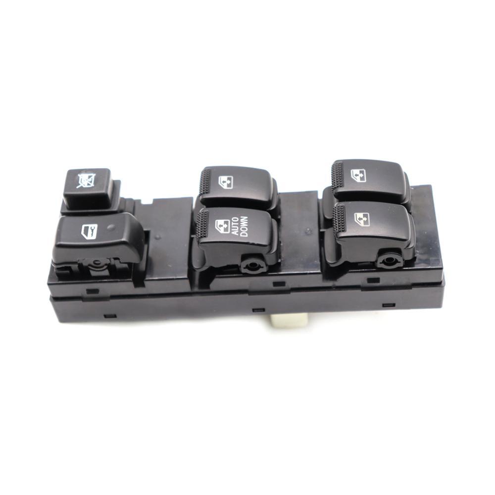 Electric front left window regulator (model 05-10 93570-2E000) for Hyundai for Tucson 2.0L, 2.4L, and 2.7L models. v