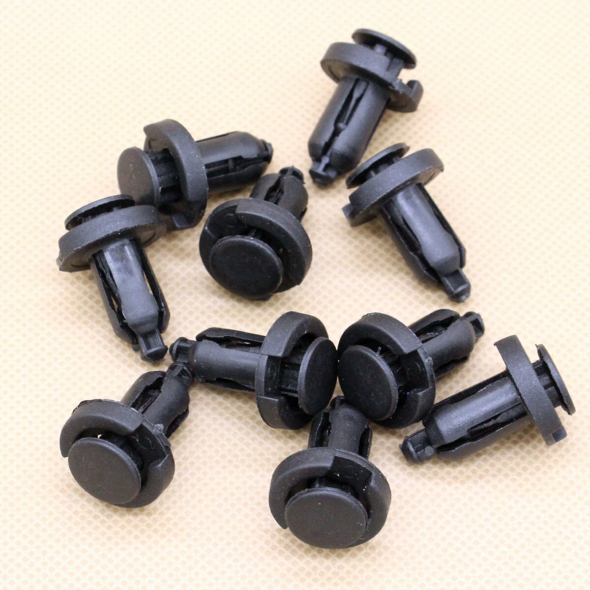 10 Bumper Hood Fender Splash Guard Retainer Clips Fastener for Honda for Acura