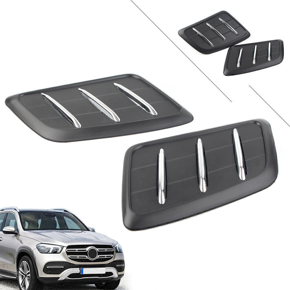 Car Front Engine Vent Cover Trim For Fit for Mercedes Benz GLE W167 2019 2020 Q
