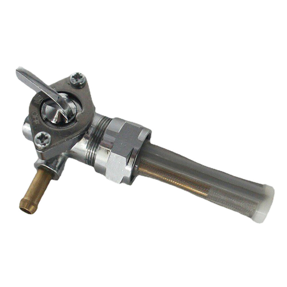 22mm Right Spigot Gas Tank Fuel Valve Petcock Switch for Harley Davidson Dyna Q