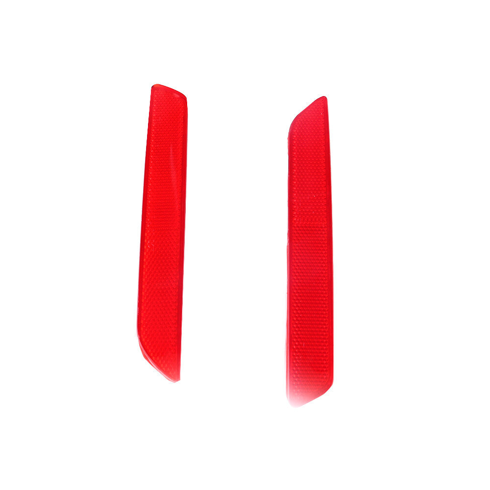 2pcs Rear Bumper Reflector for Honda CRV 2010-2011 Driver  Passenger Side Red Q