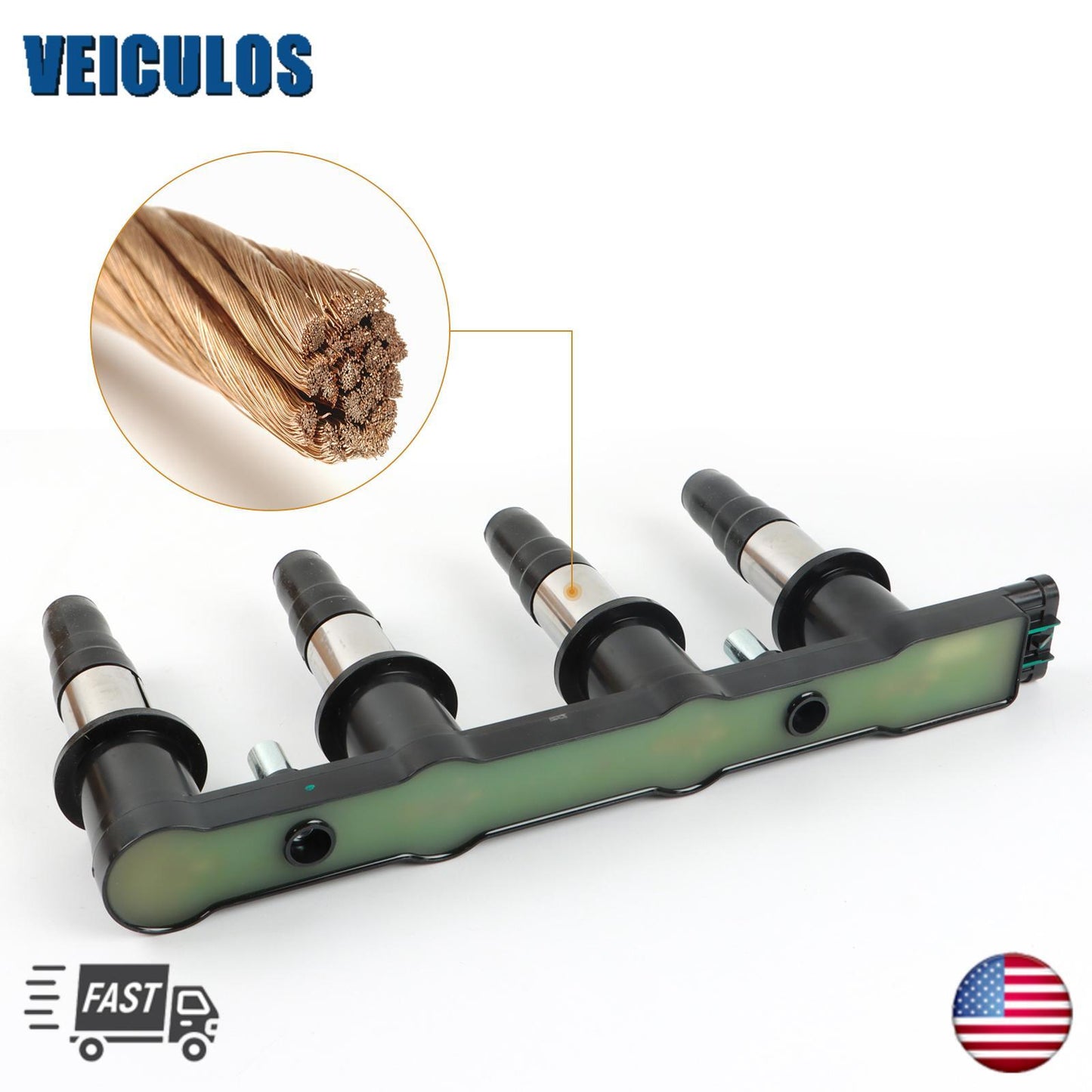 UF620 Ignition Coil Pack for Chevrolet for Cruze Sonic Aveo5 1.8L C1646 55561655