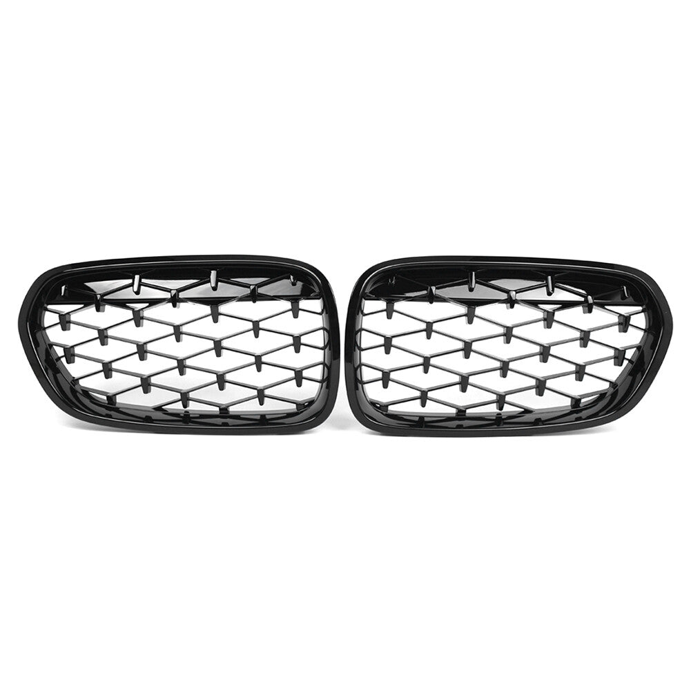 Meteor Style Front Bumper Grille Kidney Grill for BMW 1 Series F52 2016-2021