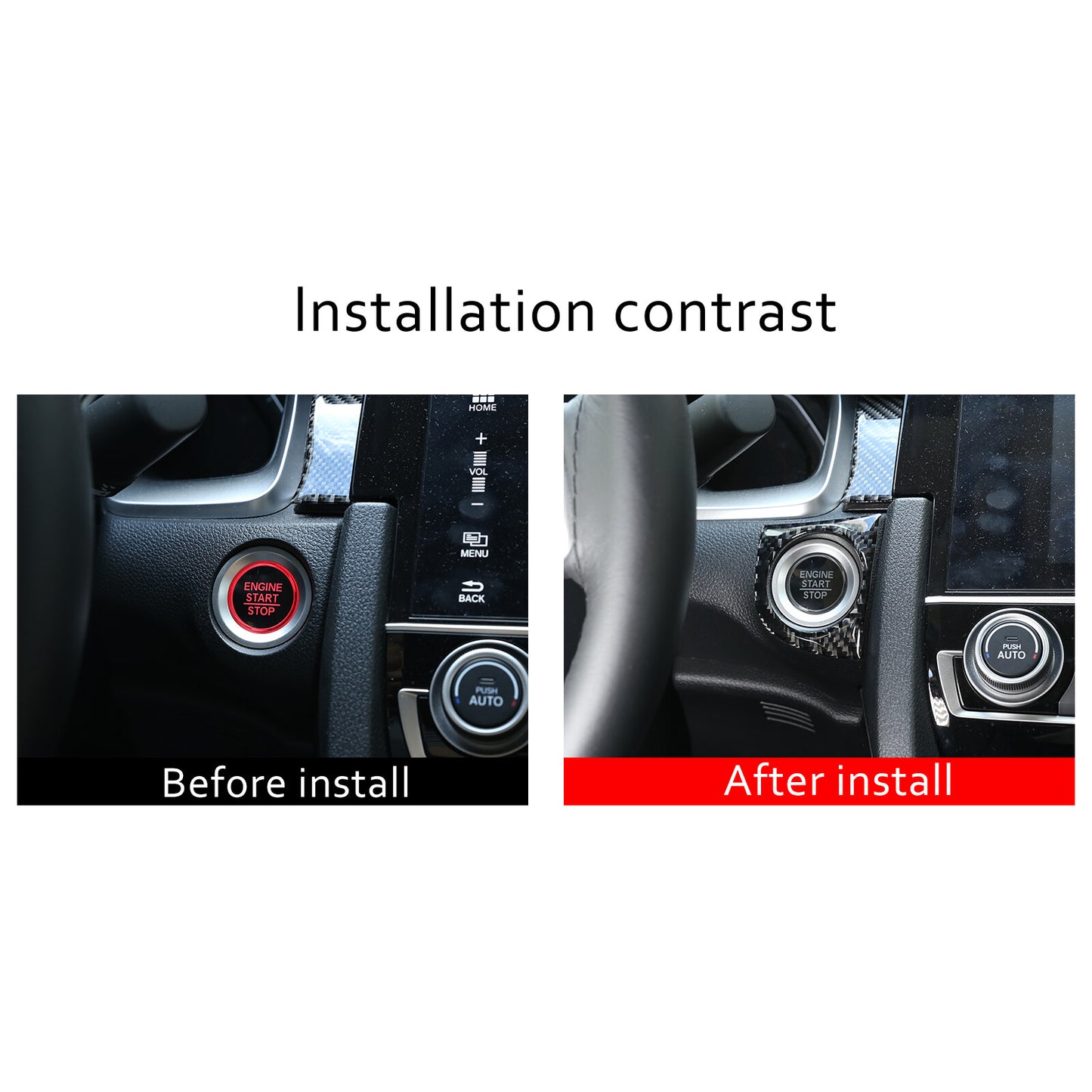 Silver Console Cup Holder Frame Cover Trim for CLA C117 W117 14-17- v