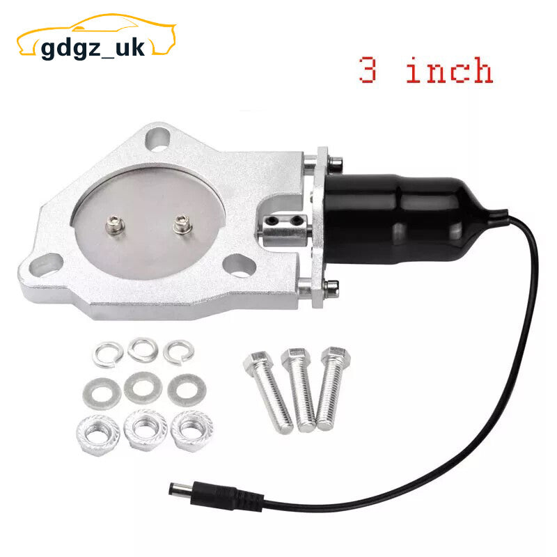 3/3 inch Electric Exhaust Valve Control Motor Kit with Stainless Headers