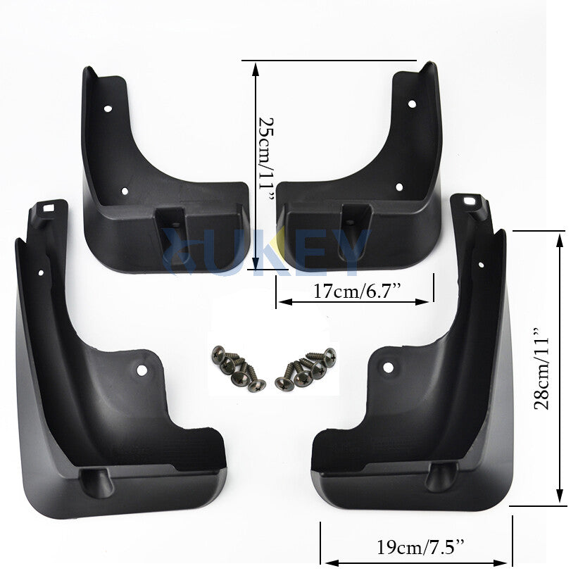 Set for LEXUS for ES 250 350 300H F sport 19-21 Mud Flaps Splash Guards Mudguards AU Q