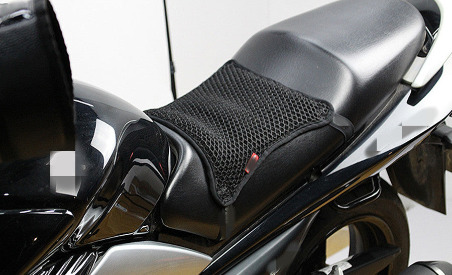 Motorcycle for Seat Cover 3D Mesh Cushion Insulation Heat Sunscreen Pad Accessories Q
