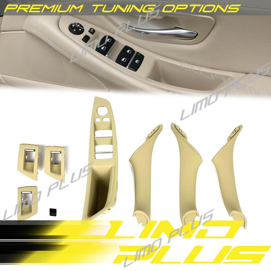 for F10 F11 M5 528i 530i Beige Interior Door Handle Lift Button Panel v
