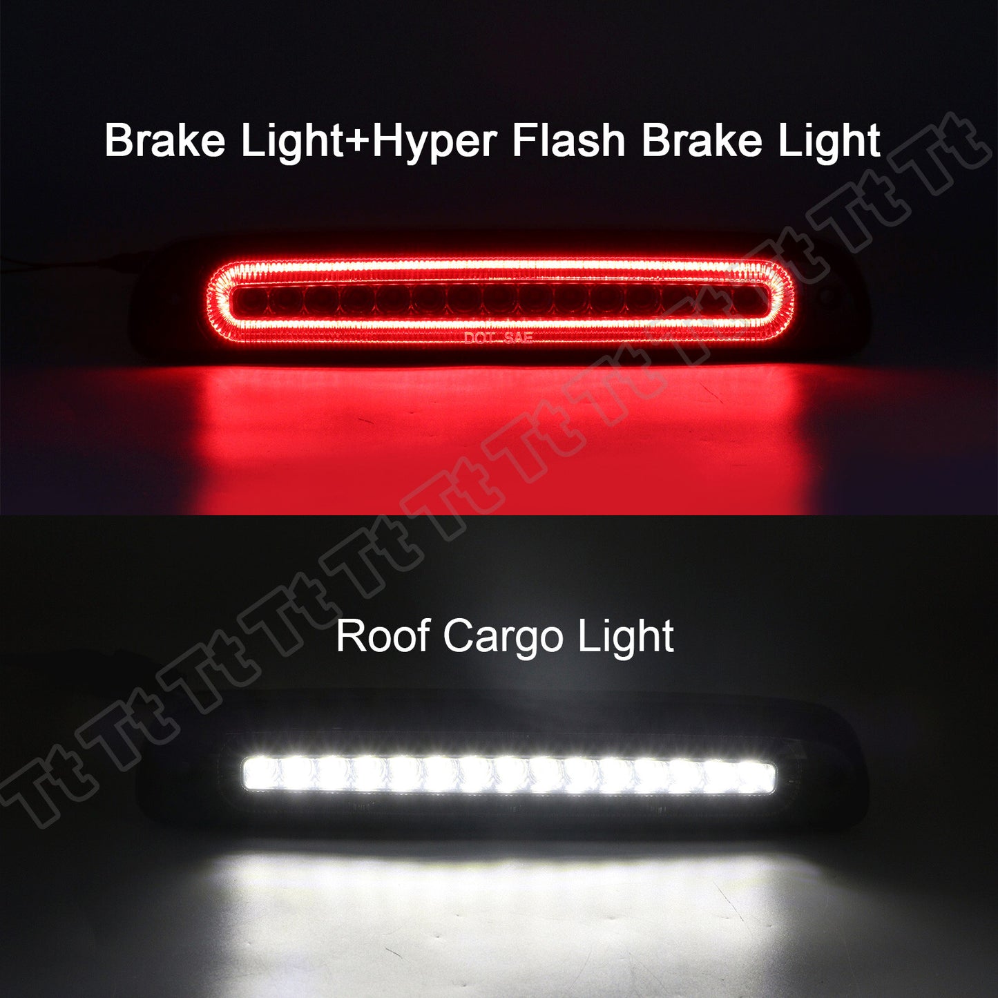 For 1999 - 2016 for F250 F350 Super Duty High Mount Stop Light LED 3rd Brake Light - v