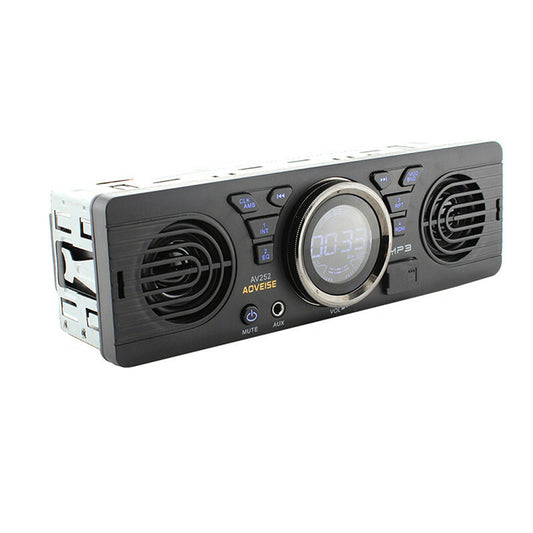 1 Din Bluetooth Car Stereo Audio In-Dash FM AUX Receiver SD USB MP3 Radio Player