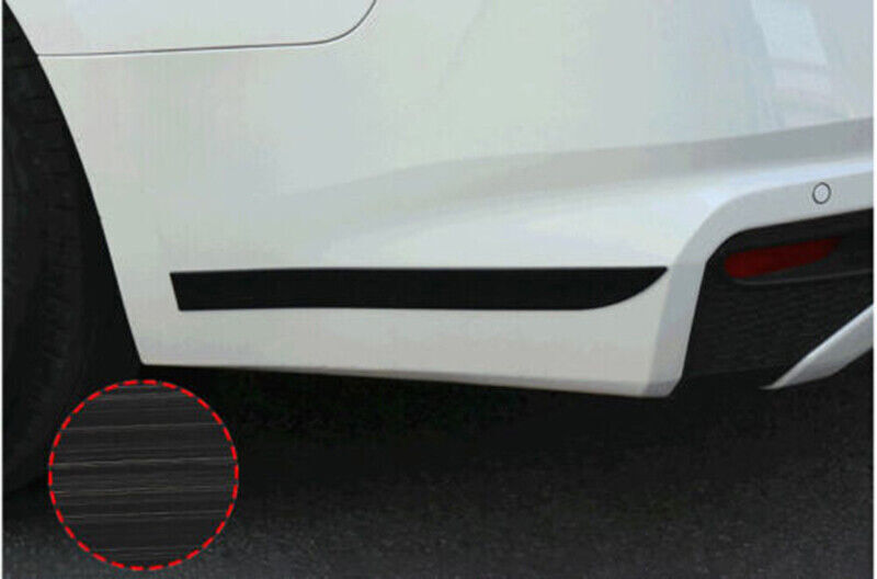 Rear Bumper Side Spoiler Cover Trim for Nissan Altima 2019-2022 Black Titanium