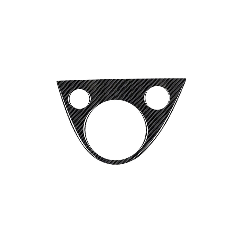 For Celica 2001-2005 Carbon Fiber Console Cigarette Lighter Panel Trim v