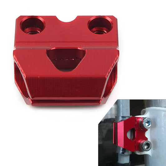 Red Brake Line Hose Clamp Holder Fit for Honda XR400 CRM250AR CRF450R CR80R CRF250F Q