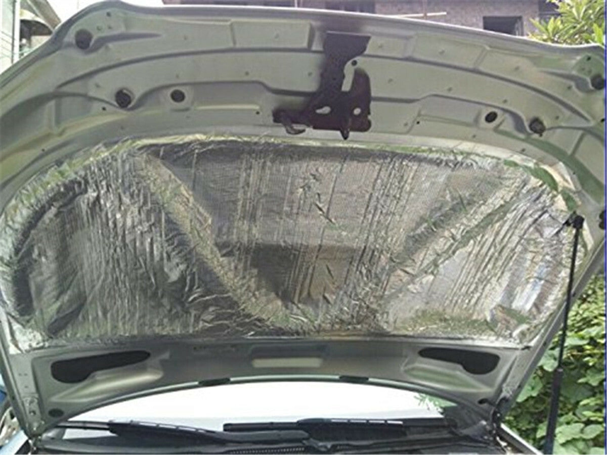 10mm Car Sound Proof Deadening Mat Aluminum Sheet Heat Insulation Self-adhesive Q