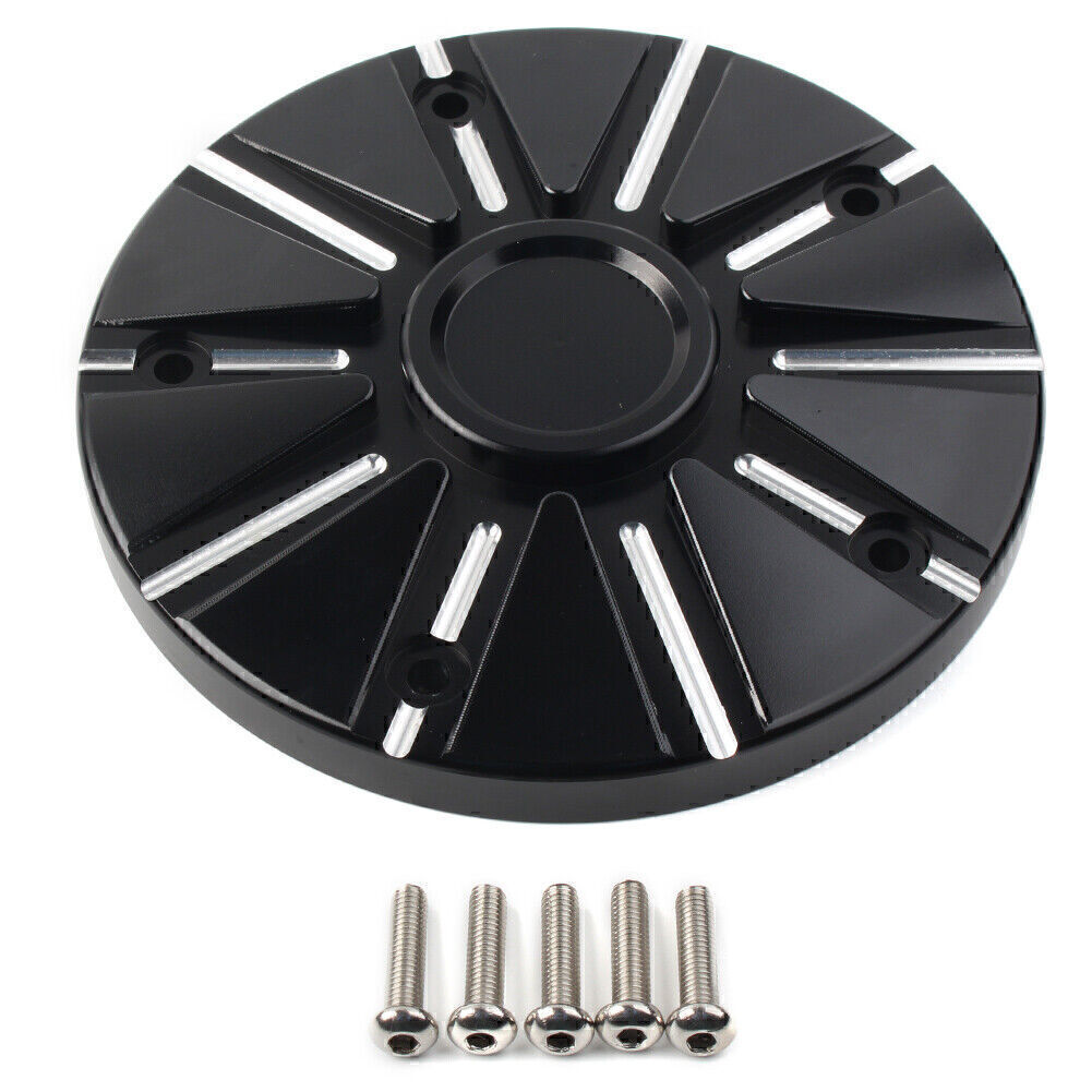 Engine Cover Guard Fit for Kawasaki Vulcan S 650 2015-2021 Cafe 650 18-21 Black