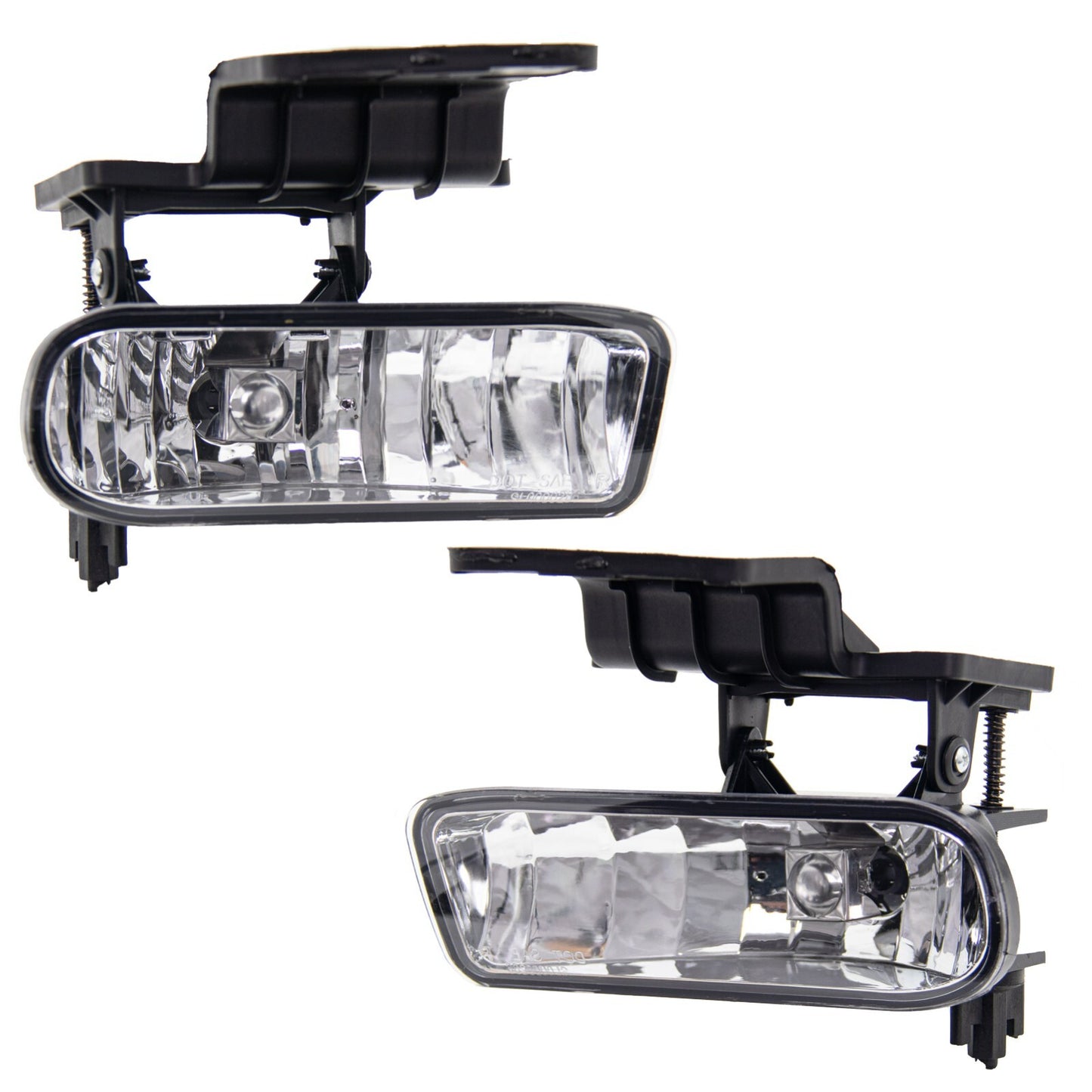 Fog Lights for 99 - 02 for Silverado 2000 - 2006 Tahoe Suburban Fog Lights Clear - v
