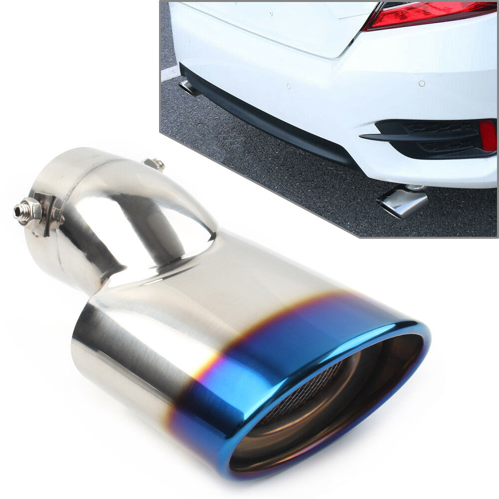 Stainless Steel Car Rear Exhaust Pipe Tail Muffler Tip for Honda for Civic 2016-2020